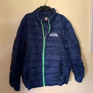 Official NFL Packable Seahawks coat